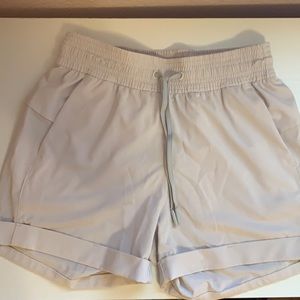 Off white athletic shorts